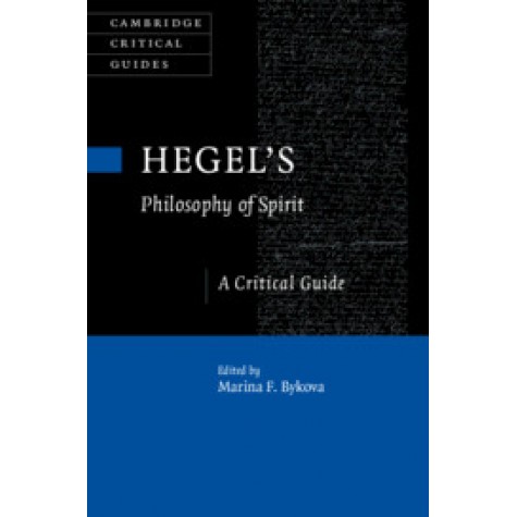 Hegel's  Philosophy of Spirit,Edited by Marina F. Bykova,Cambridge University Press,9781107195547,