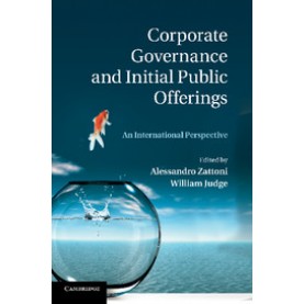 Corporate Governance and Initial Public Offerings,Zattoni,Cambridge University Press,9781107635692,
