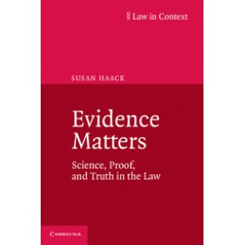 Evidence Matters,Haack,Cambridge University Press,9781107698345,