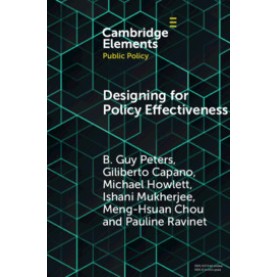 Designing for Policy Effectiveness,PETERS,Cambridge University Press,9781108453110,