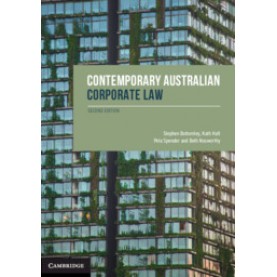 Contemporary Australian Corporate Law,Stephen Bottomley , Kath Hall , Peta Spender , Beth Nosworthy,Cambridge University Press,9781316628270,