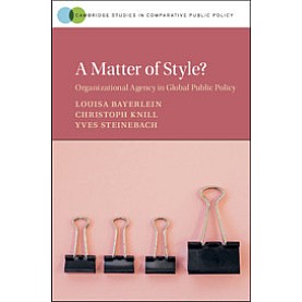 A Matter of Style-Louisa Bayerlein; European University Institute-Cambridge University Press-9781108836371