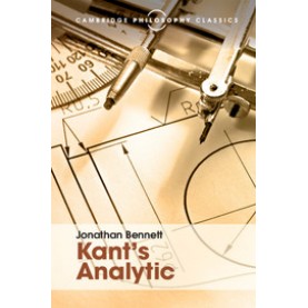 KANTS ANALYTIC,Bennett,Cambridge University Press,9780521093897,