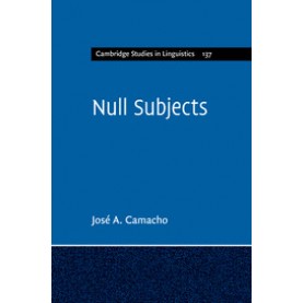 Null Subjects-CAMACHO-Cambridge University Press-9781316604786