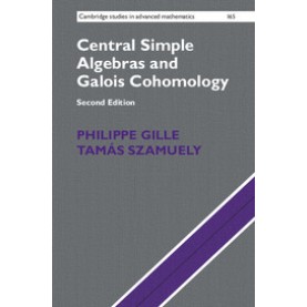 Central Simple Algebras and Galois Cohomology,GILLE,Cambridge University Press,9781316609880,