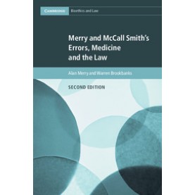 Merry and McCall Smith's Errors, Medicine and the Law,MERRY,Cambridge University Press,9781316632253,