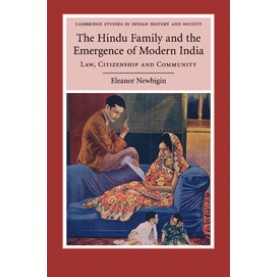 The Hindu Family and the Emergence of Modern India,Newbigin,Cambridge University Press,9781316648568,