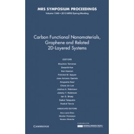 Carbon Functional Nanomaterials, Graphene and Related 2D-Layered Systems,Terrones,Cambridge University Press,9781605115269,