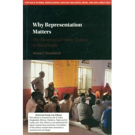 Why Representation Matters (South Asia edition),Simon Chauchard,Cambridge University Press,9781108459891,