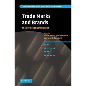 Trade Marks and Brands South Asian Editon,BENTLEY,Cambridge University Press,9780521259309,