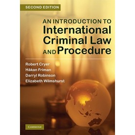 An Introduction to International Criminal Law and Procedure South Asian Edition,Robert Cryer,Cambridge University Press,9781107655386,