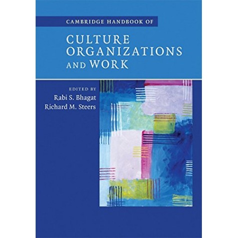 Cambridge Handbook of Culture, Organizations, and Work South Asian Edition,BHAGAT,Cambridge University Press,9781107662902,