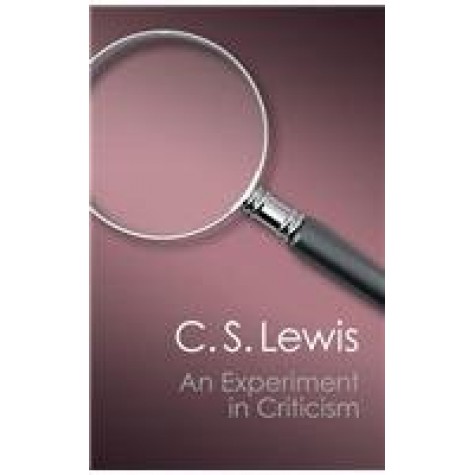 An Experiment in Criticism (Canto Classics),LEWIS,Cambridge University Press,9781107698543,